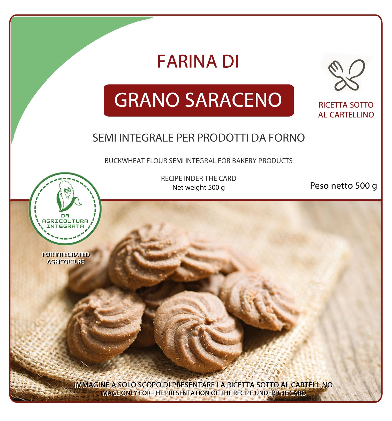 Farina di grano saraceno a grana fine –